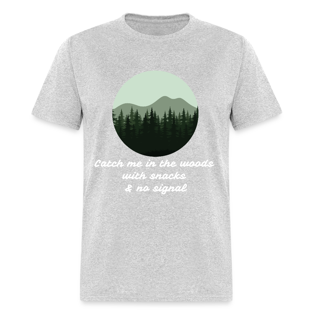 Hiking Unisex Classic T-Shirt - heather gray