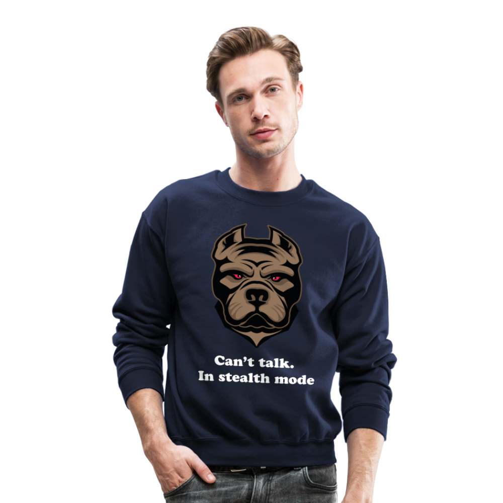 Can't Talk Unisex Crewneck Sweatshirt - navy
