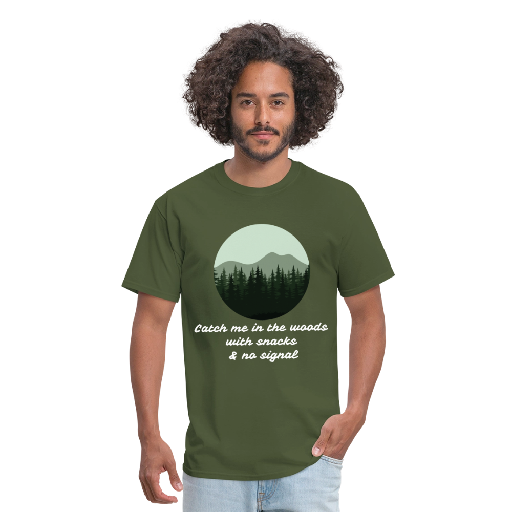 Hiking Unisex Classic T-Shirt - military green