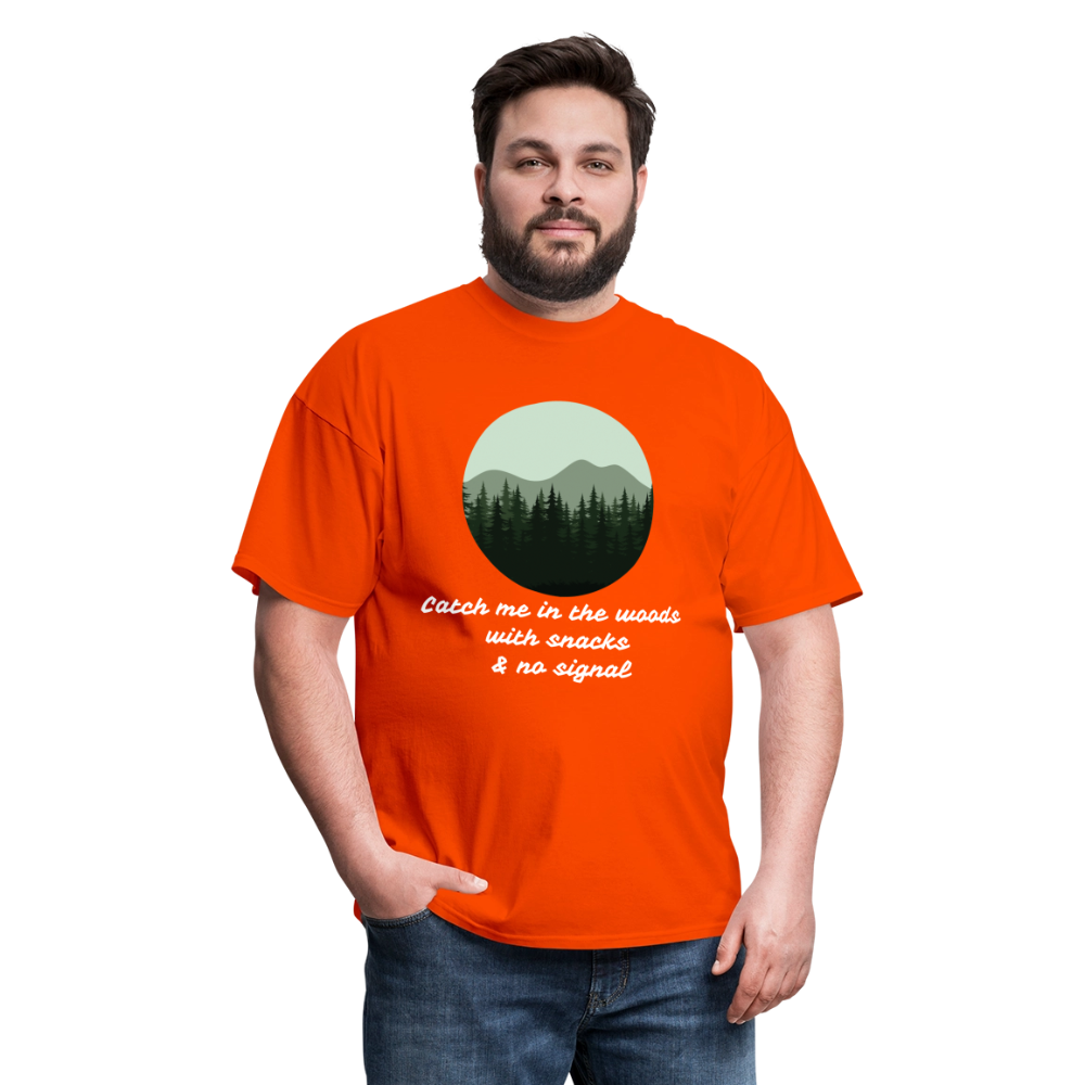 Hiking Unisex Classic T-Shirt - orange