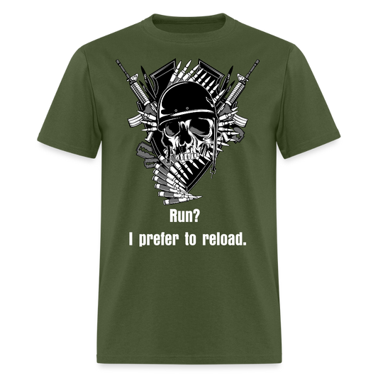 Run I Prefer Reload Unisex Classic T-Shirt - military green
