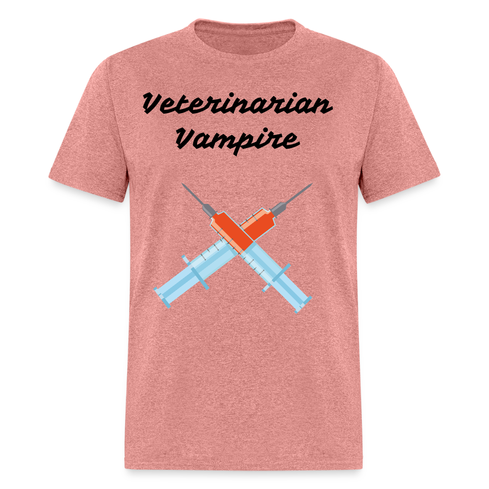 Veterinarian Vampire Unisex Classic T-Shirt - heather mauve