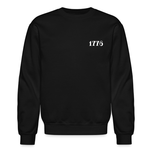 1776 Crewneck Sweatshirt - black