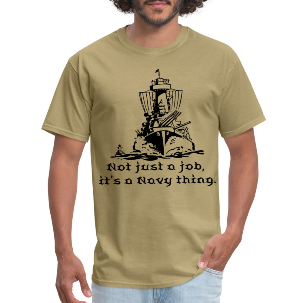 It's A Navy Thing Unisex Classic T-Shirt - khaki