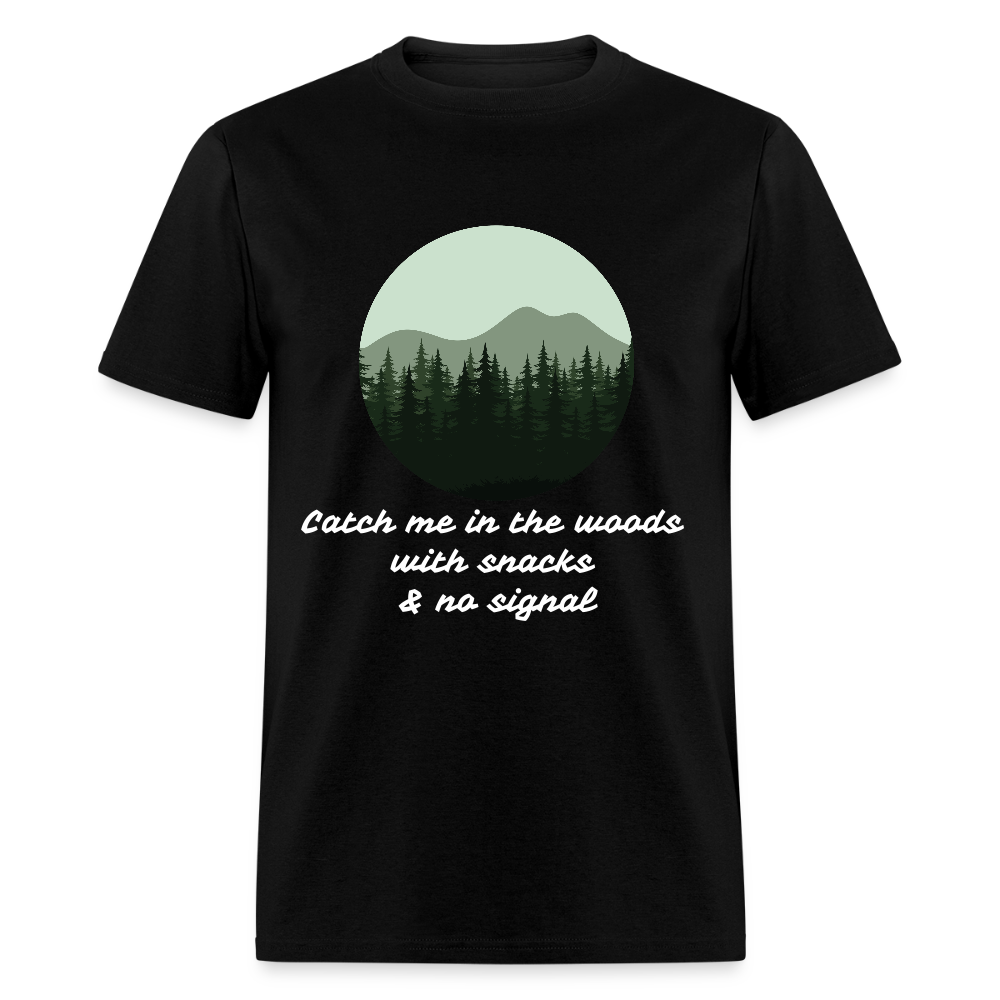Hiking Unisex Classic T-Shirt - black