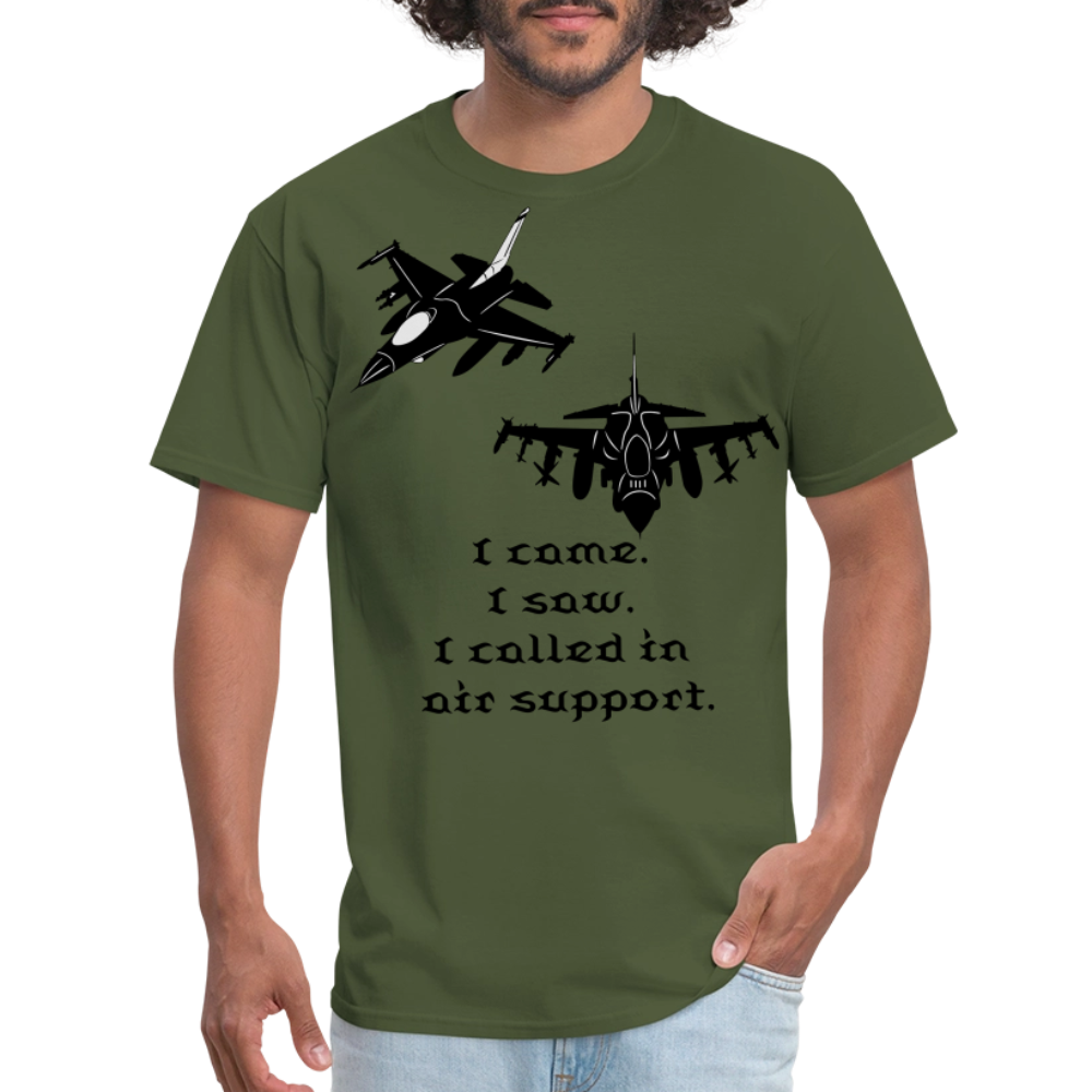 I Came I Saw Unisex Classic T-Shirt - military green