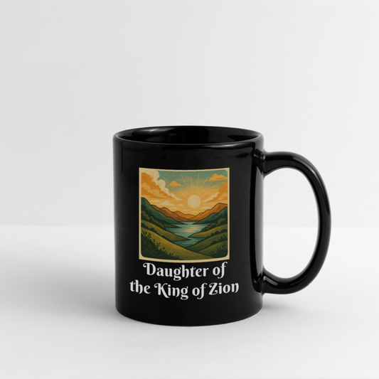 Daughter of the King Full Color Mug - black