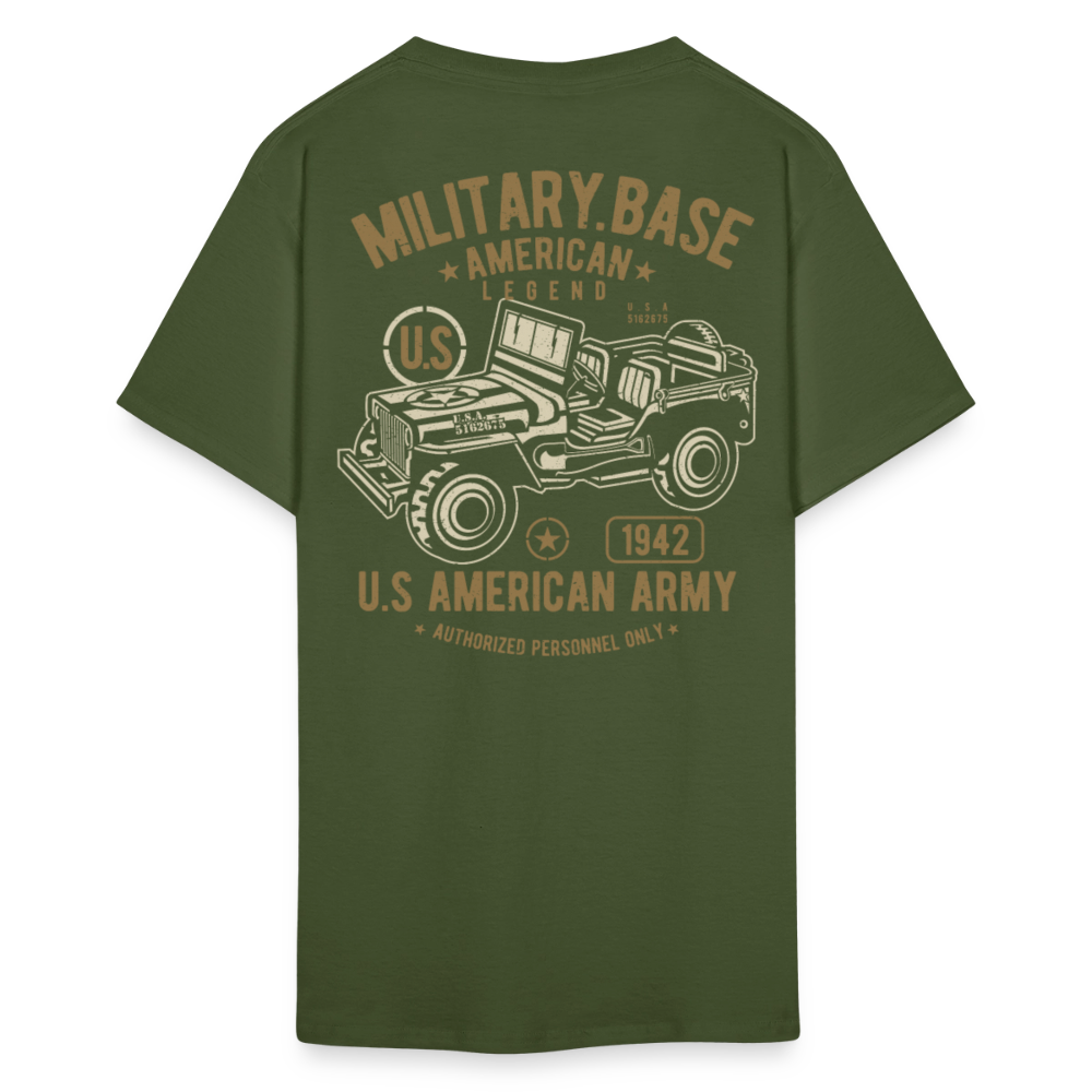 This We'll Defend Army Back Design Unisex Classic T-Shirt - military green