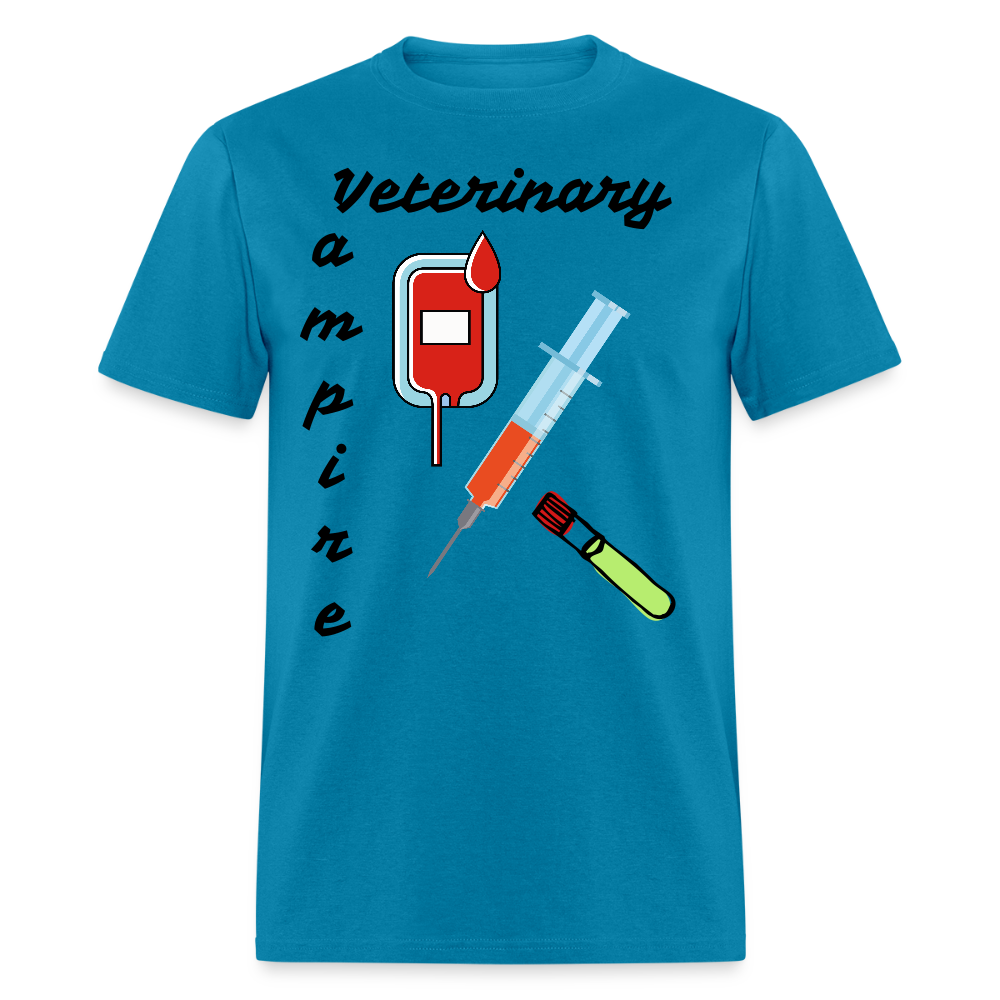 Veterinary Vampire Unisex Classic T-Shirt - turquoise
