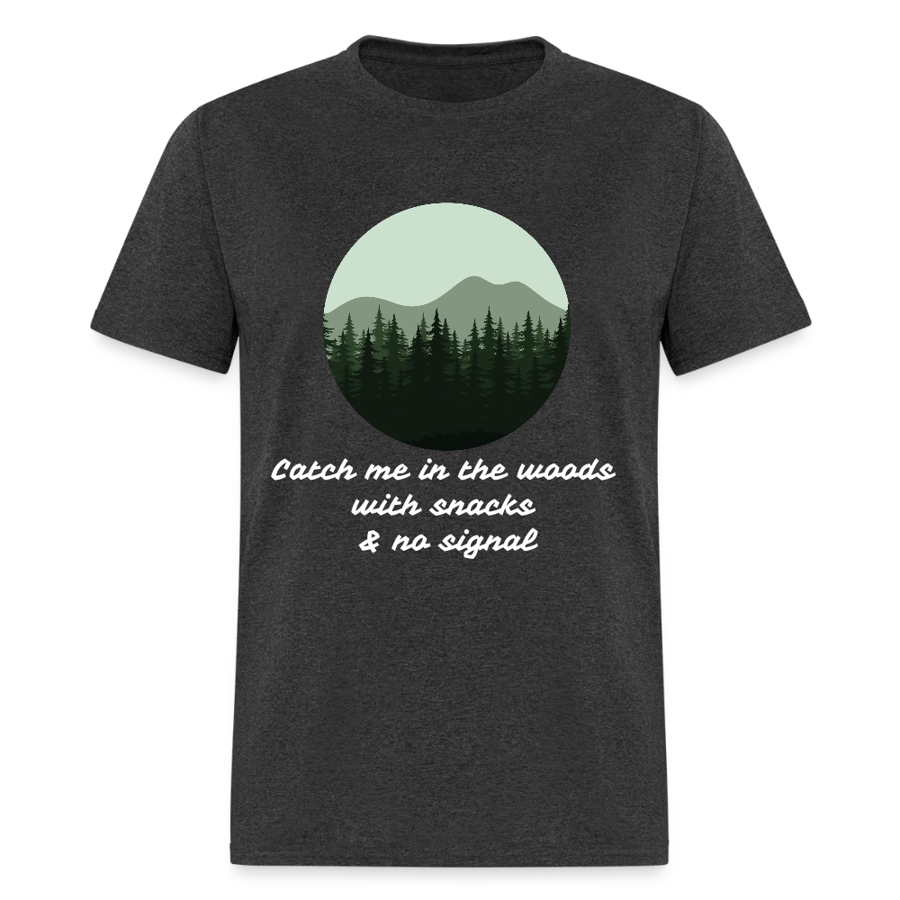 Hiking Unisex Classic T-Shirt - heather black