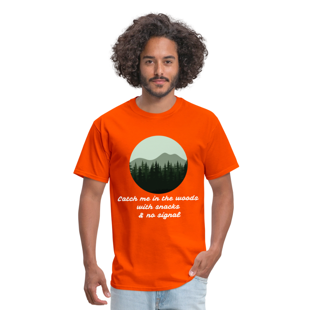 Hiking Unisex Classic T-Shirt - orange