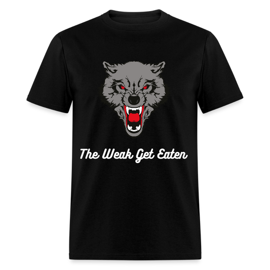 Weak Get Eaten Unisex Classic T-Shirt - black