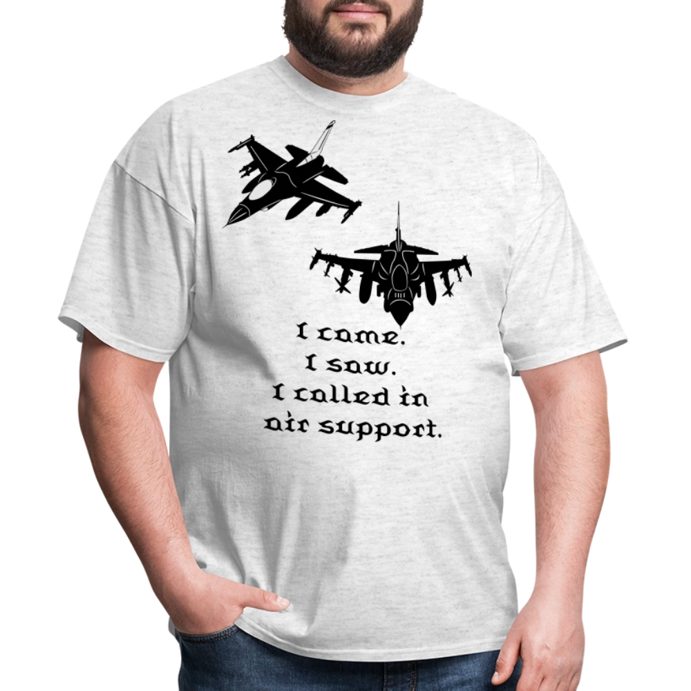 I Came I Saw Unisex Classic T-Shirt - light heather gray