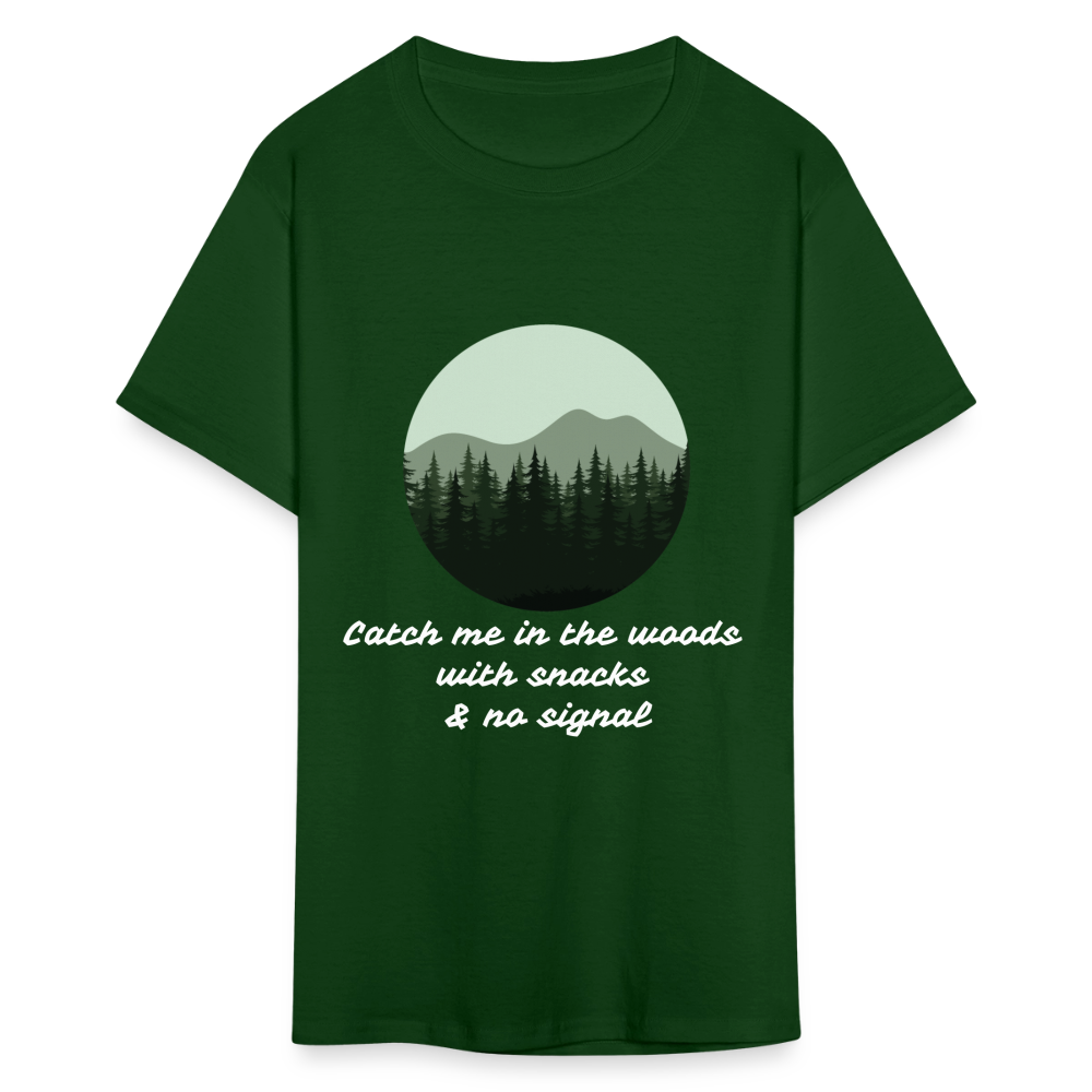 Hiking Unisex Classic T-Shirt - forest green