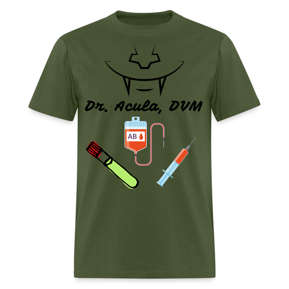 Dr. Acula Unisex Classic T-Shirt - military green