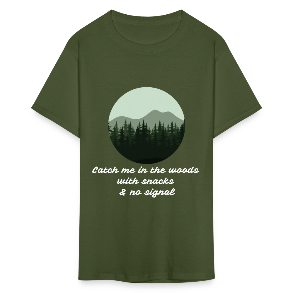 Hiking Unisex Classic T-Shirt - military green