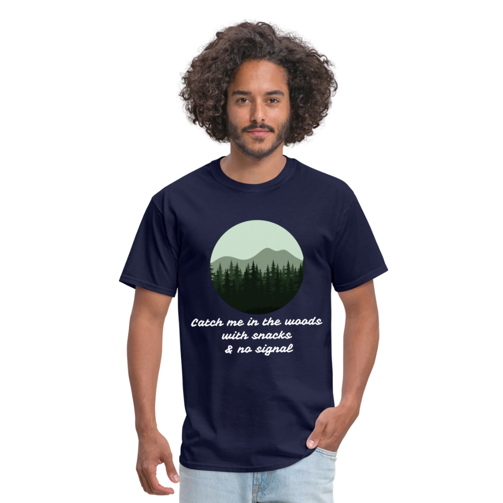 Hiking Unisex Classic T-Shirt - navy