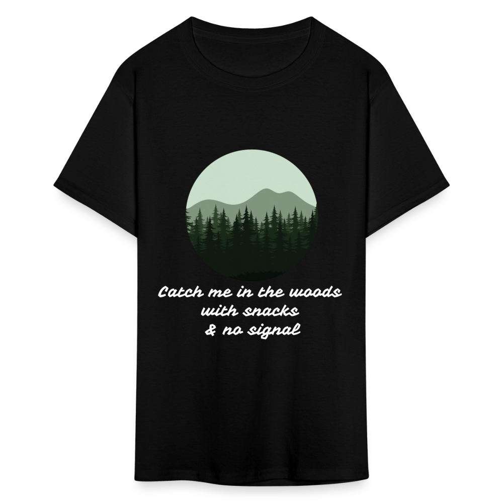 Hiking Unisex Classic T-Shirt - black