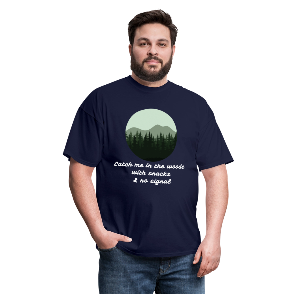 Hiking Unisex Classic T-Shirt - navy