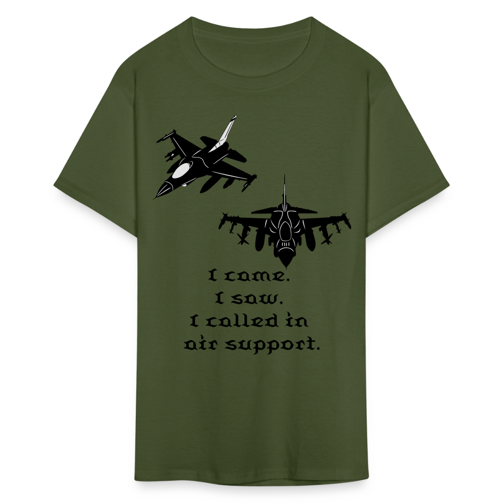 I Came I Saw Unisex Classic T-Shirt - military green