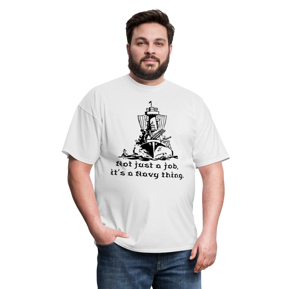 It's A Navy Thing Unisex Classic T-Shirt - white