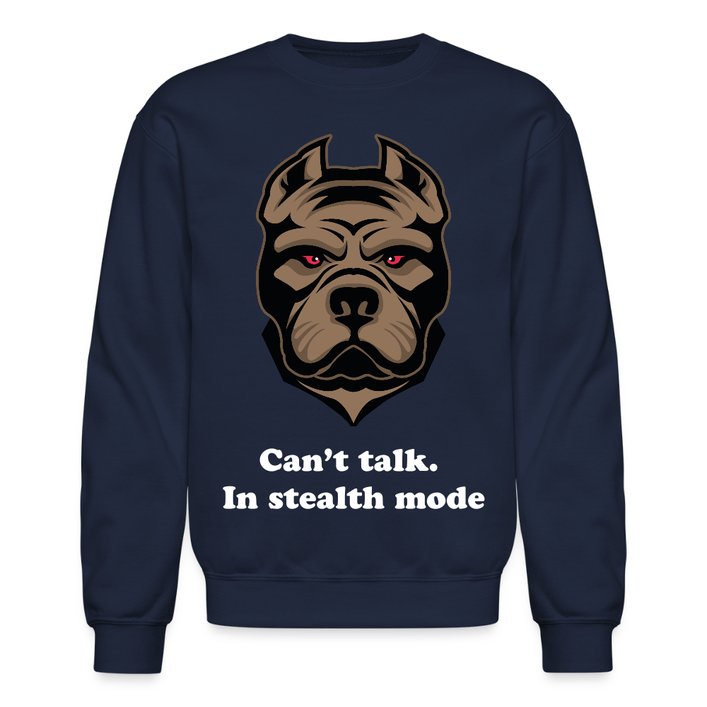 Can't Talk Unisex Crewneck Sweatshirt - navy
