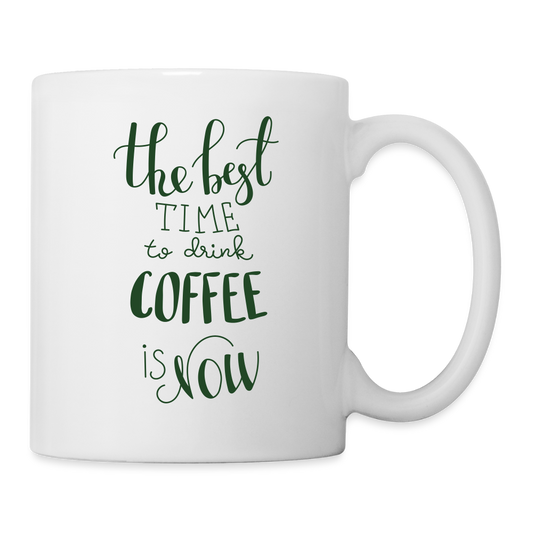 The Best Time Coffee/Tea Mug - white
