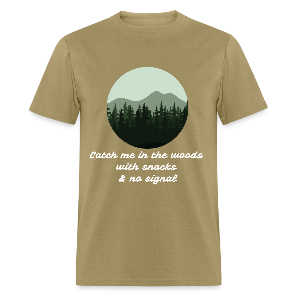 Hiking Unisex Classic T-Shirt - khaki