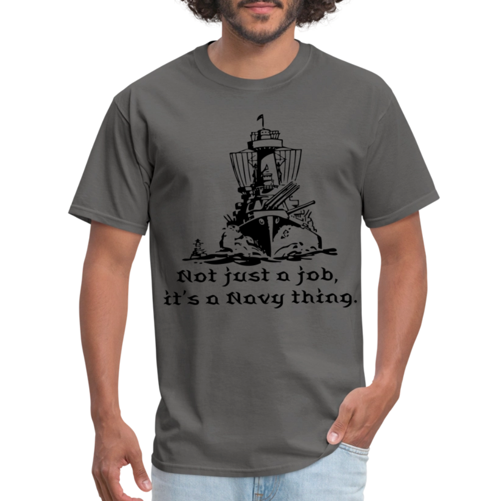 It's A Navy Thing Unisex Classic T-Shirt - charcoal