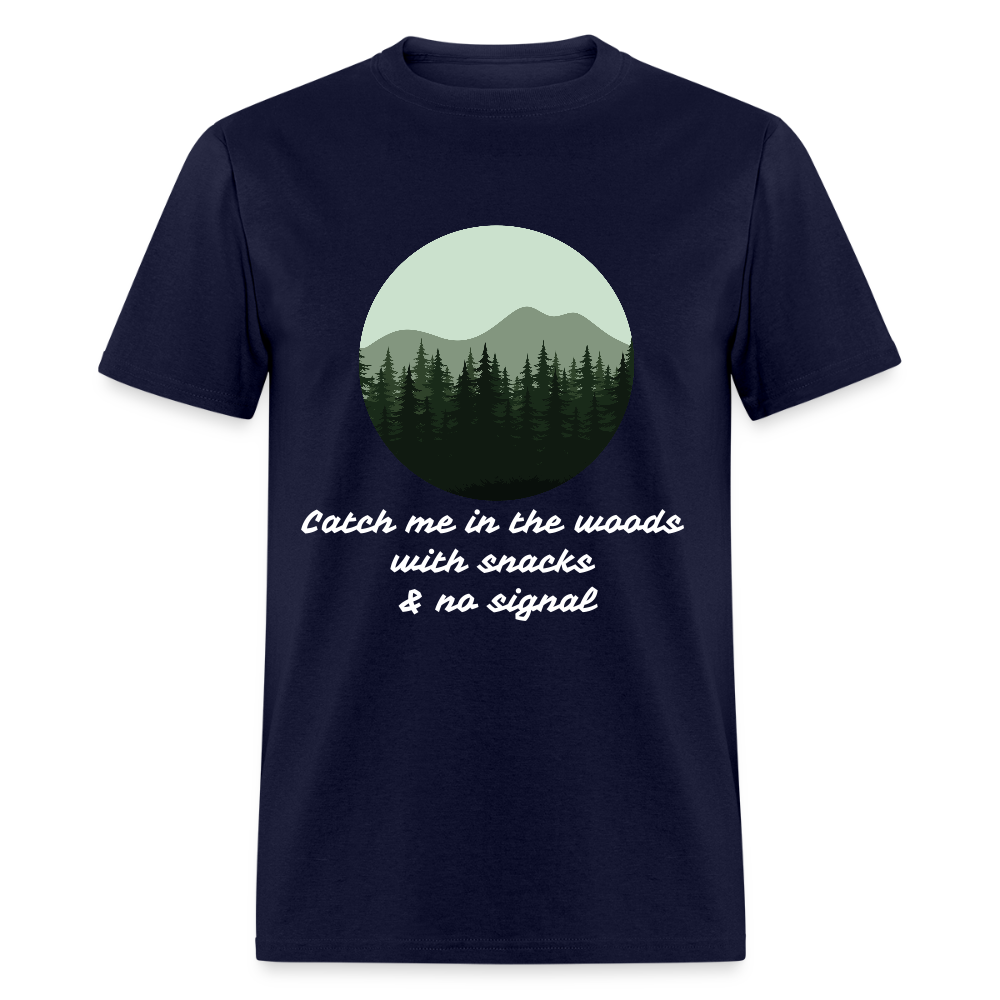 Hiking Unisex Classic T-Shirt - navy