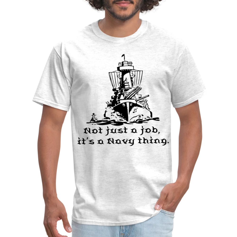 It's A Navy Thing Unisex Classic T-Shirt - light heather gray