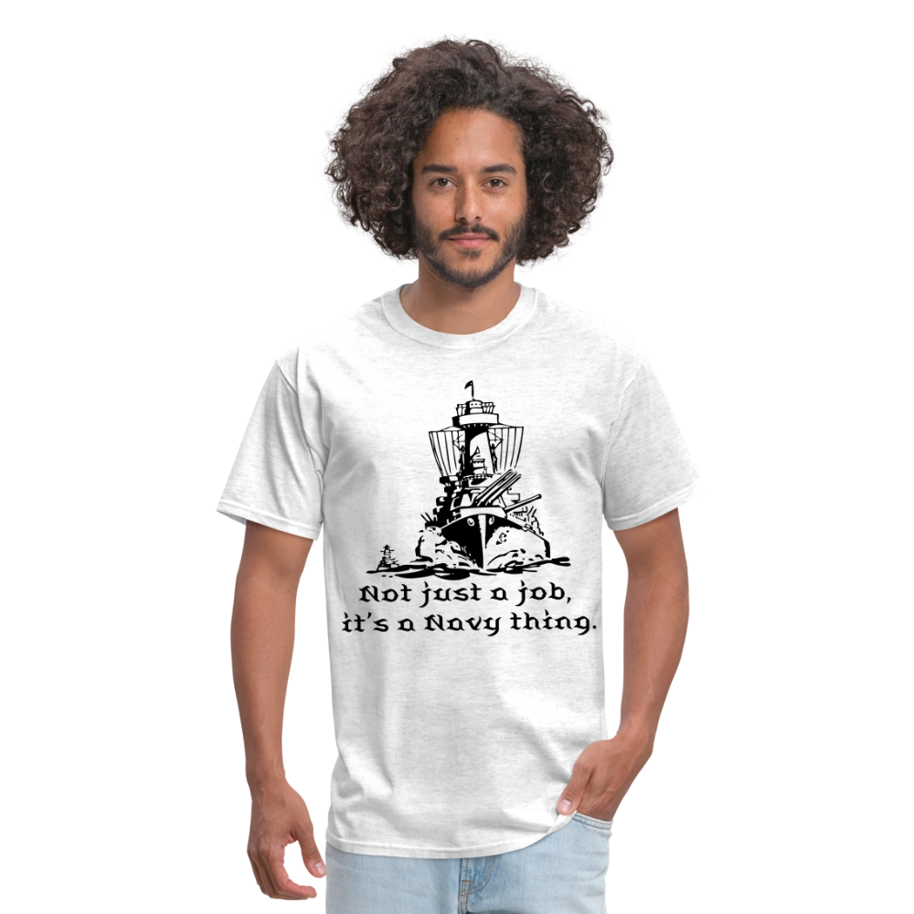 It's A Navy Thing Unisex Classic T-Shirt - light heather gray