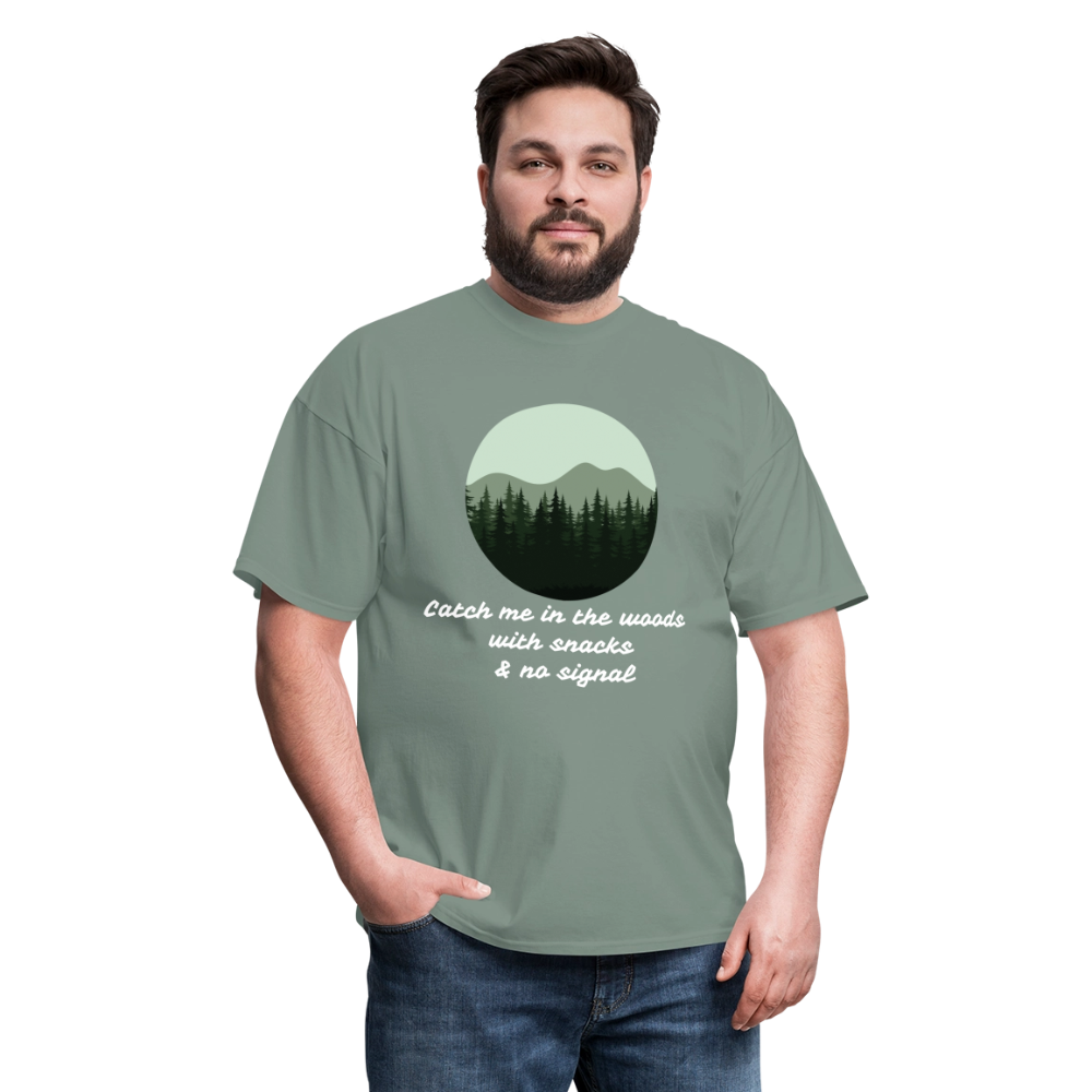 Hiking Unisex Classic T-Shirt - sage