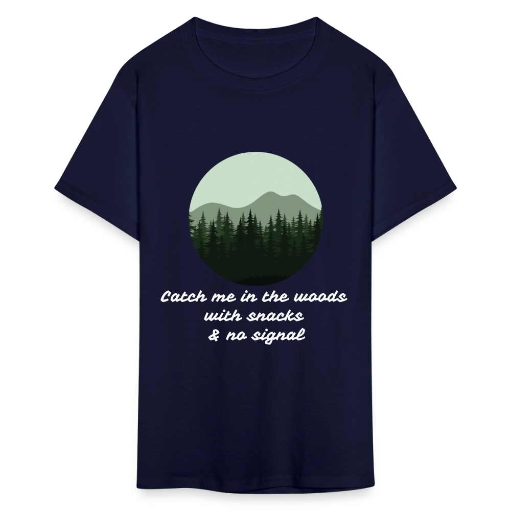 Hiking Unisex Classic T-Shirt - navy
