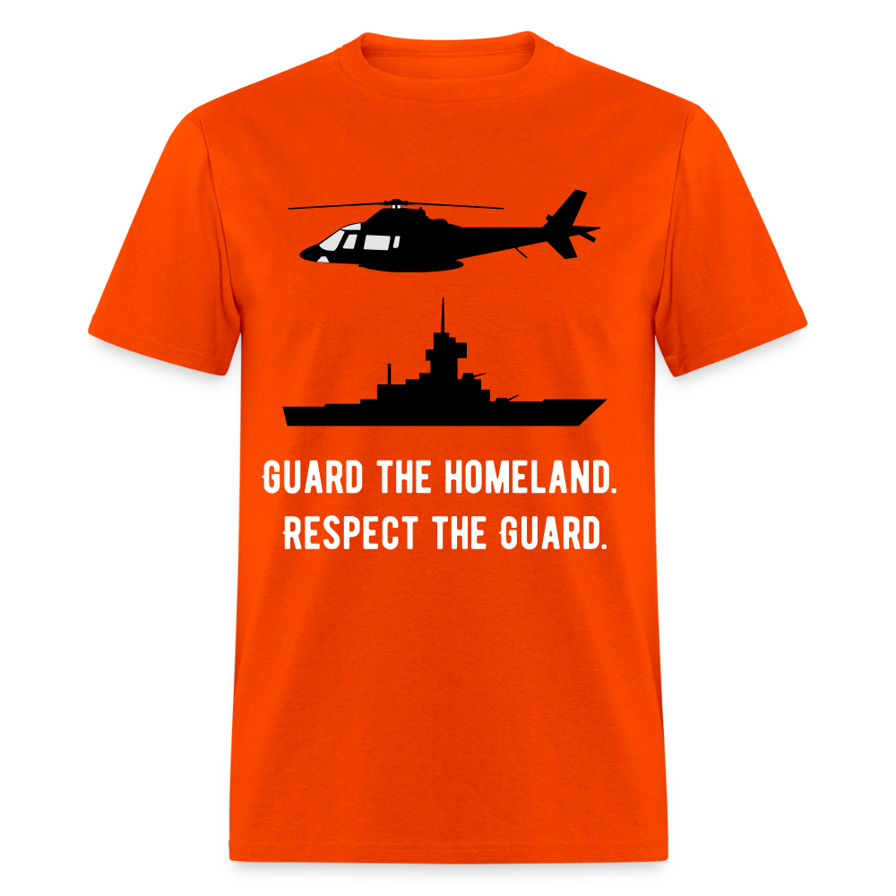 Respect The Guard Unisex Classic T-Shirt - orange