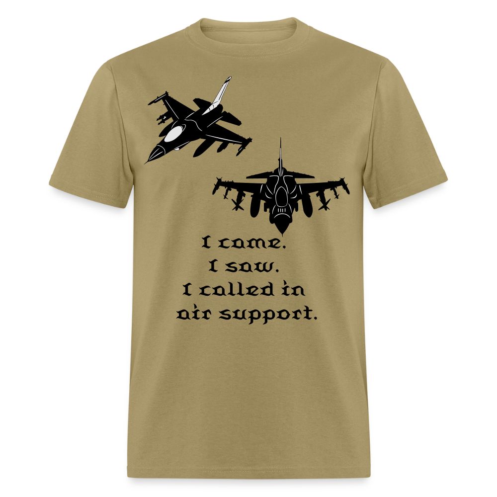 I Came I Saw Unisex Classic T-Shirt - khaki
