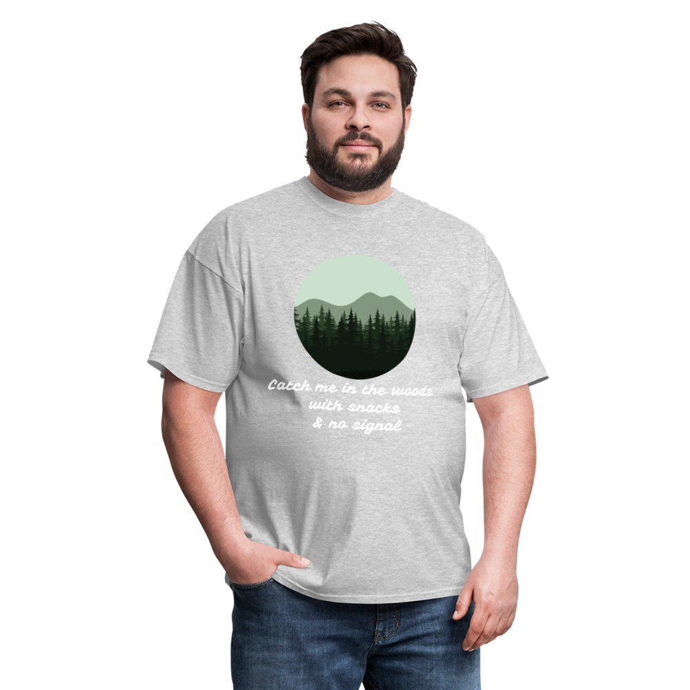 Hiking Unisex Classic T-Shirt - heather gray
