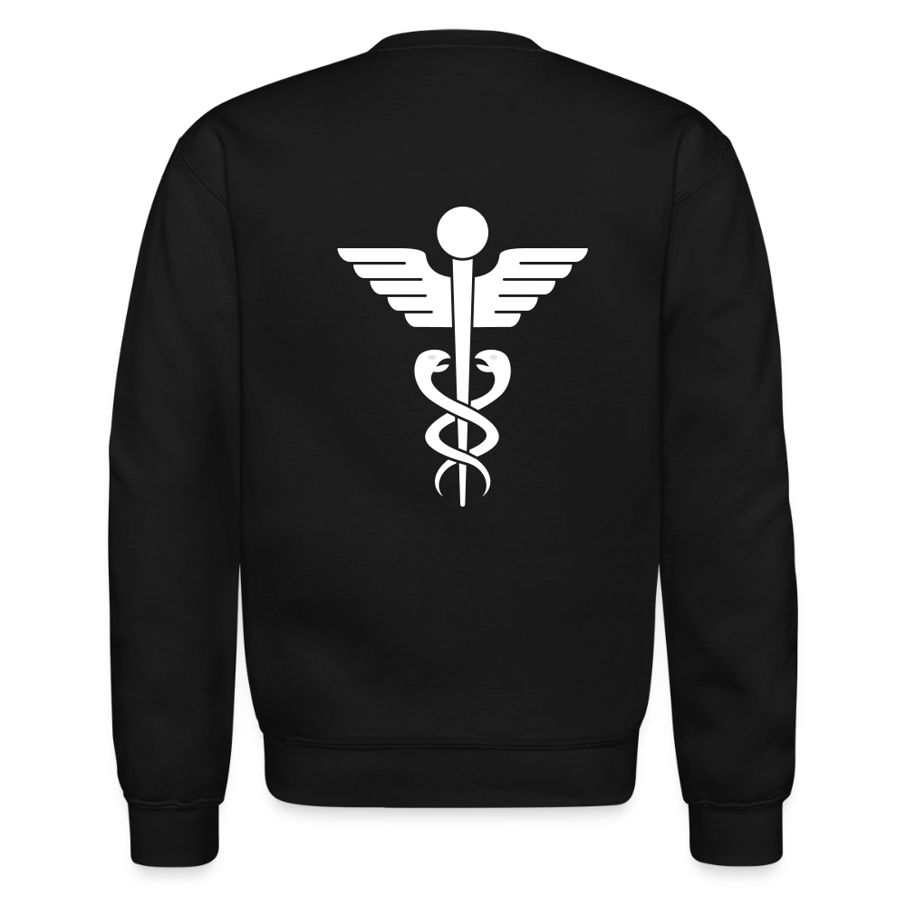 Vet Vampire Crewneck Sweatshirt - black