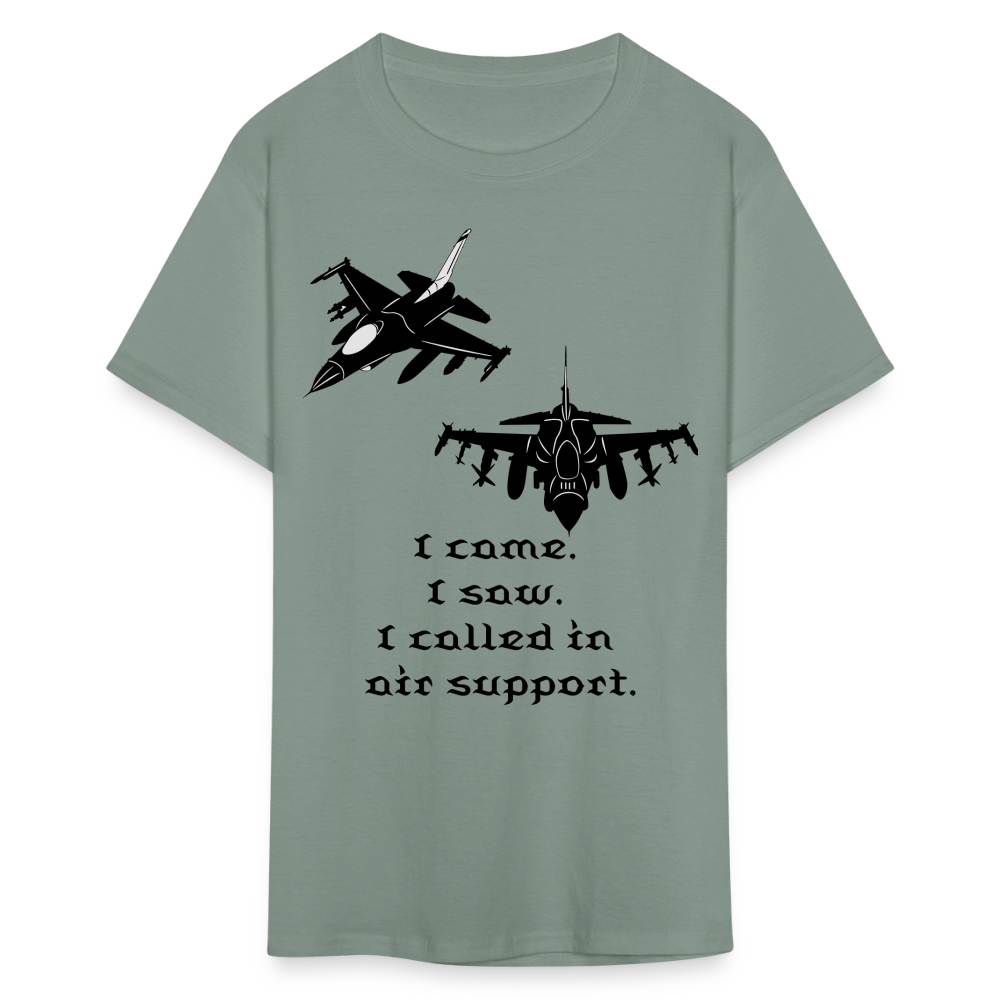 I Came I Saw Unisex Classic T-Shirt - sage