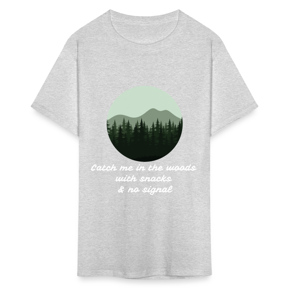 Hiking Unisex Classic T-Shirt - heather gray