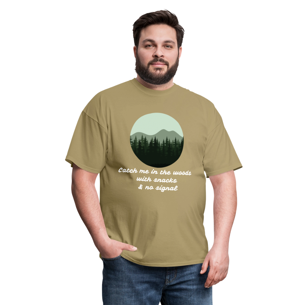 Hiking Unisex Classic T-Shirt - khaki