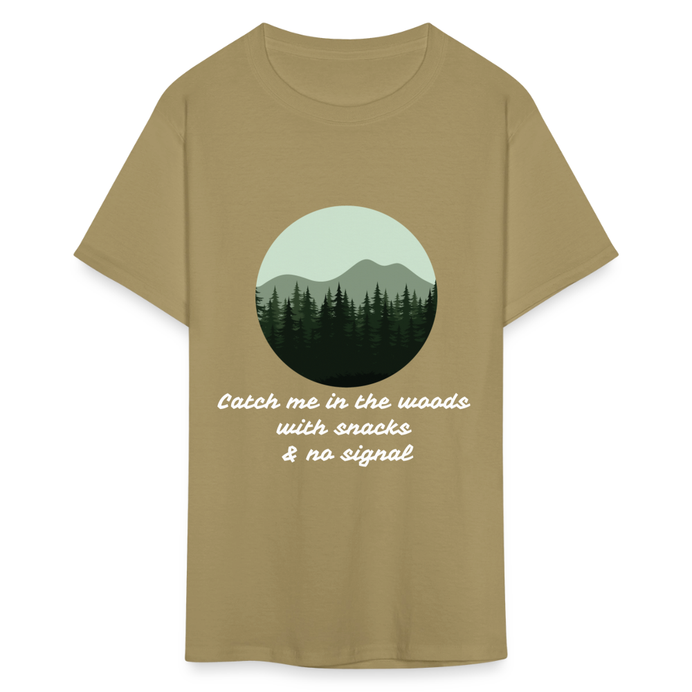 Hiking Unisex Classic T-Shirt - khaki