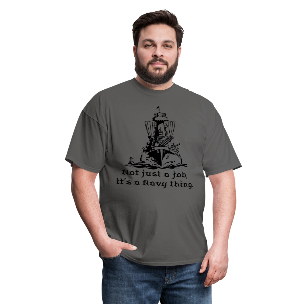 It's A Navy Thing Unisex Classic T-Shirt - charcoal