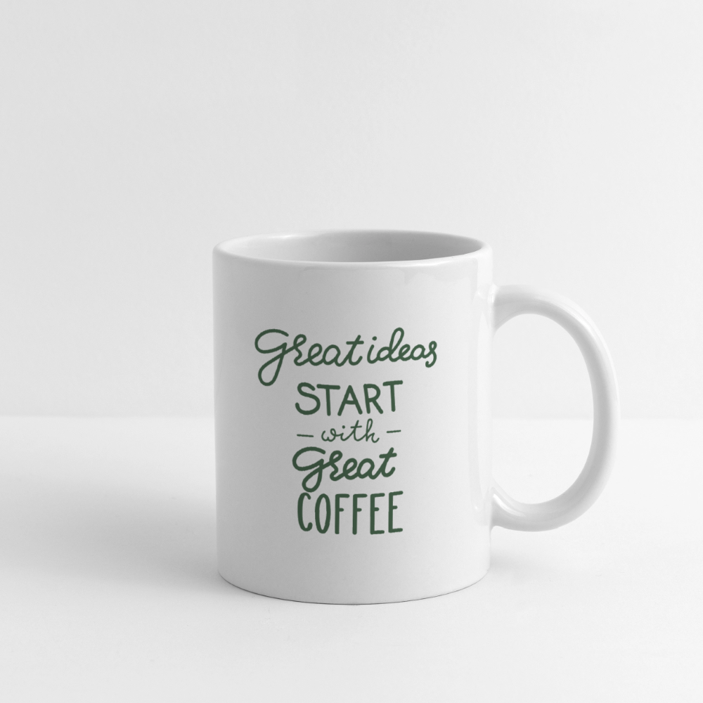 Great Ideas Coffee/Tea Mug - white