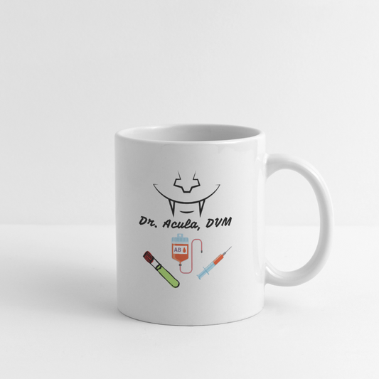 Dr. Acula Coffee/Tea Mug - white