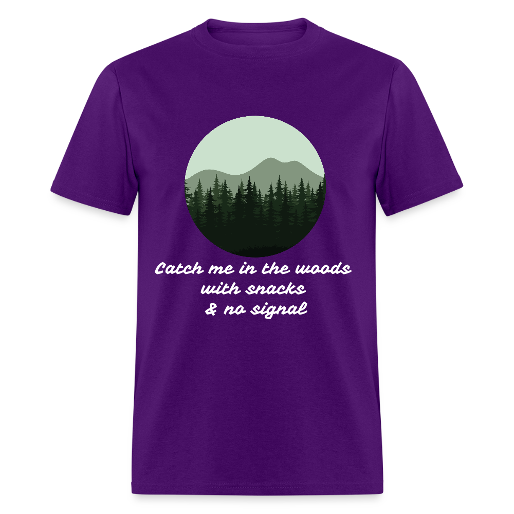Hiking Unisex Classic T-Shirt - purple