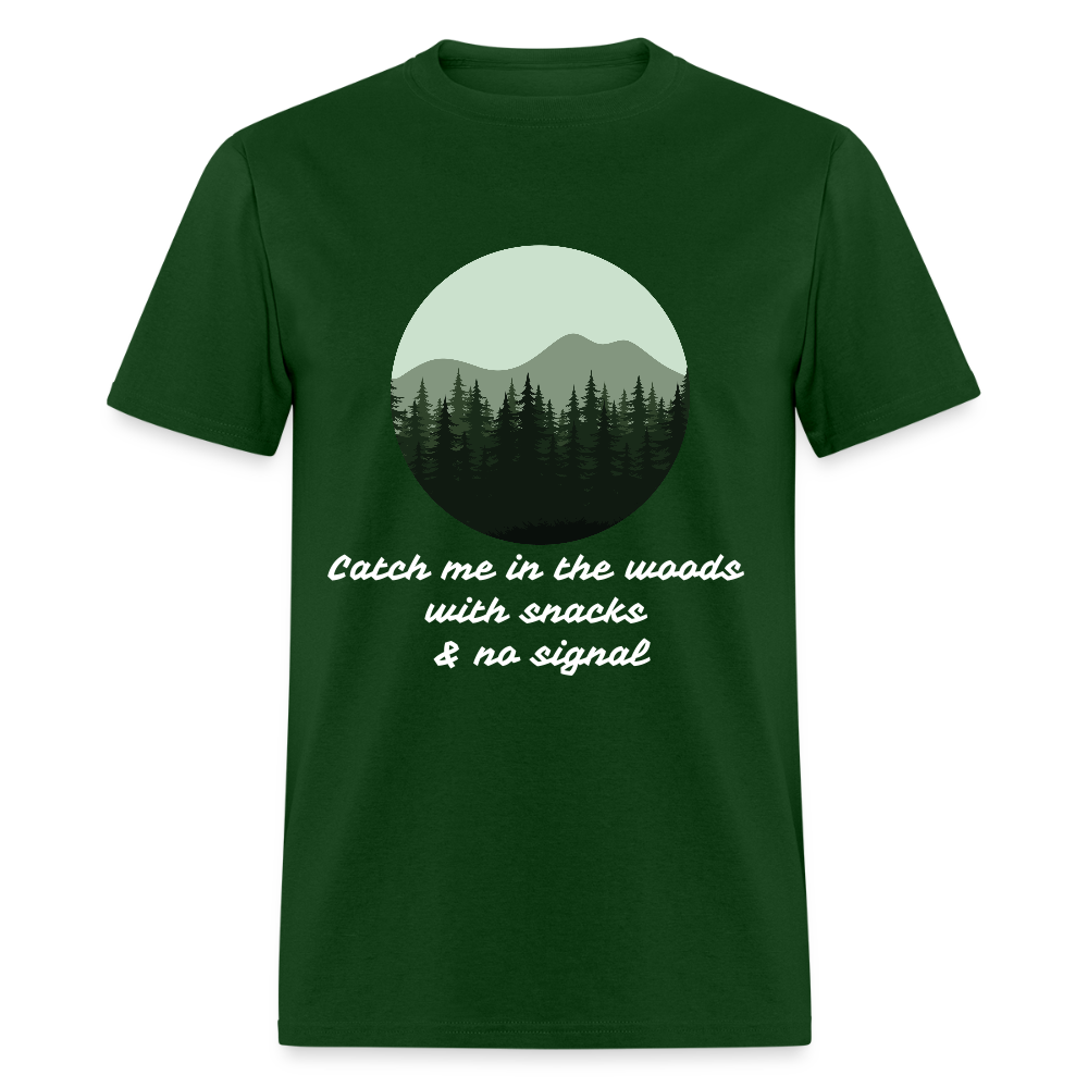 Hiking Unisex Classic T-Shirt - forest green