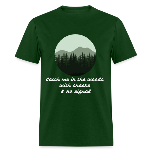 Hiking Unisex Classic T-Shirt - forest green