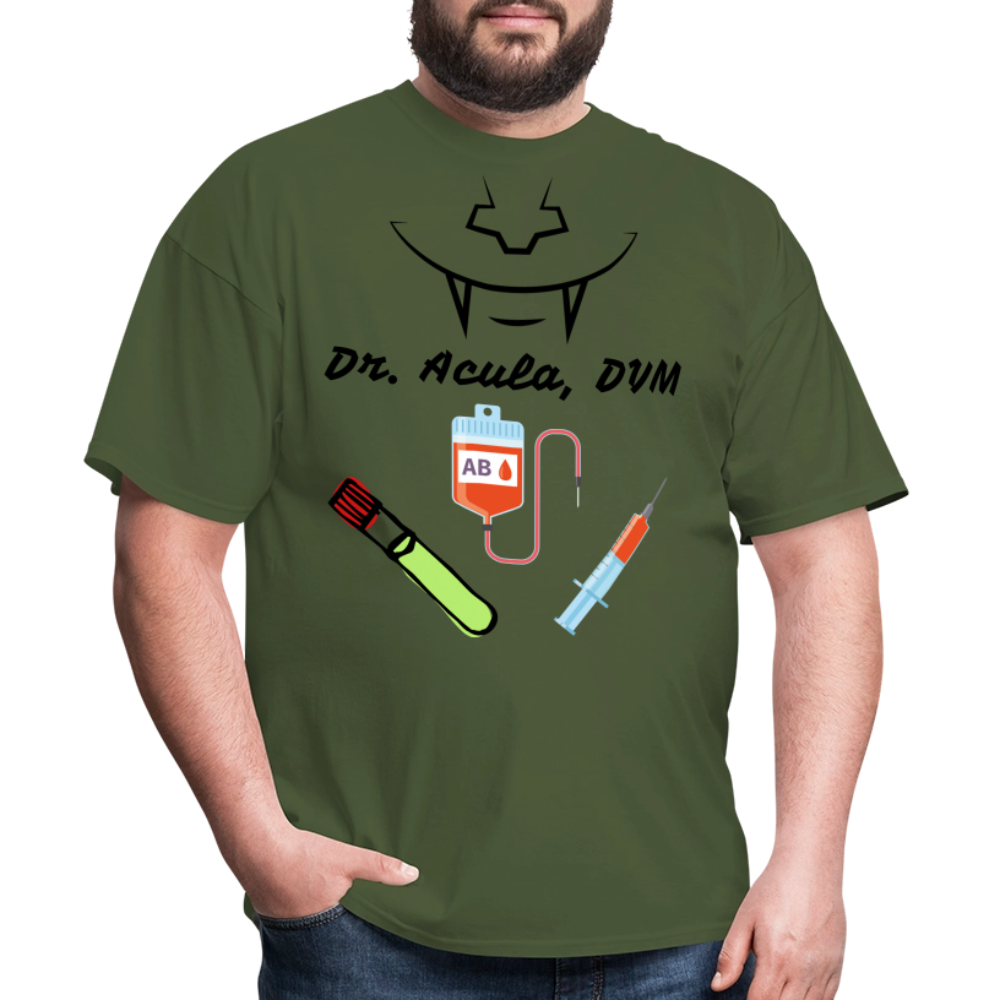Dr. Acula Unisex Classic T-Shirt - military green