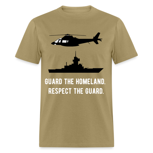 Respect The Guard Unisex Classic T-Shirt - khaki
